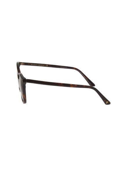 Gucci Gg0025o 002 Oftalmico Square Carey Dorado