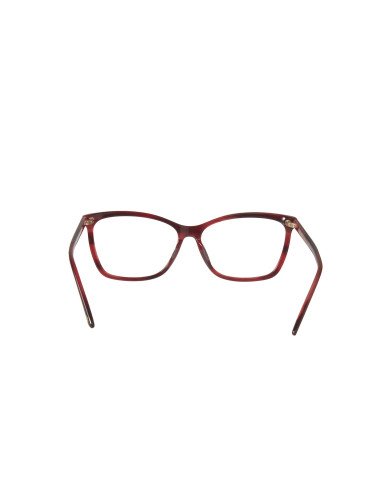 Gucci Gg0025o 004 Oftalmico Square Rojizo Dorado