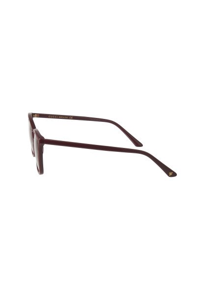 Gucci Gg0025o 007 Oftalmico Square Vino Dorado Original