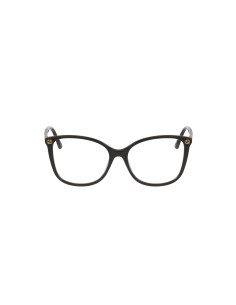Gucci Gg0026O 001 Square Oftalmico Negro Dorado Original 2