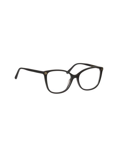 Gucci Gg0026O 001 Square Oftalmico Negro Dorado Original
