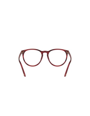 Gucci Gg0027O 004 Oftalmico Round Acetato Vino Claro | Sunnies.uno
