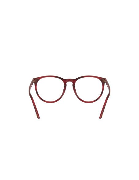 Gucci Gg0027O 004 Oftalmico Round Acetato Vino Claro | Sunnies.uno