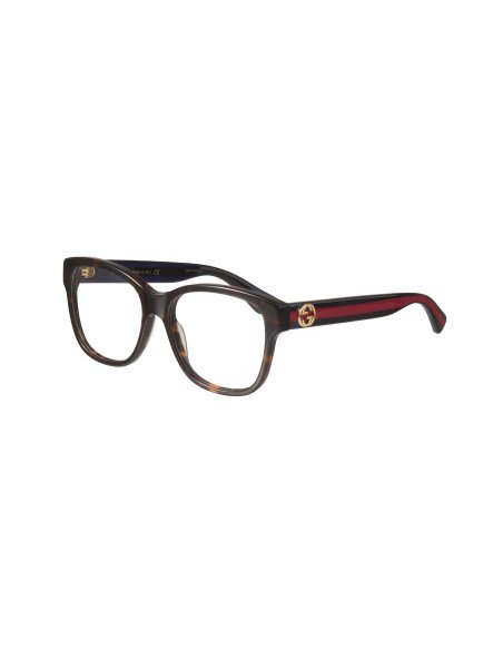 Gucci Gg0380O 003 Square Oftalmico Carey Azul Clasico Original