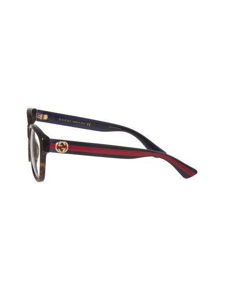 Gucci Gg0380O 003 Square Oftalmico Carey Azul Clasico Original