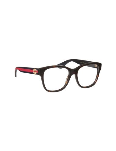 Gucci Gg0380O 003 Square Oftalmico Carey Azul Clasico Original