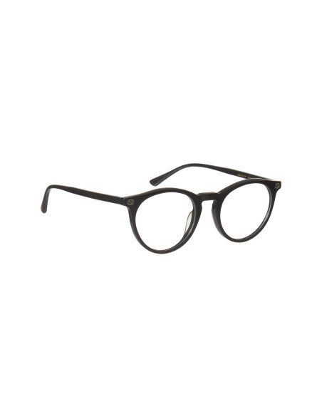 Gucci GG0121O 001 Round Shape Oftalmico Negro Plata | Sunnies.uno