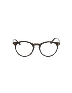 Gucci GG0121O 002 Round Shape Oftalmico Carey Dorado | Sunnies.uno 2