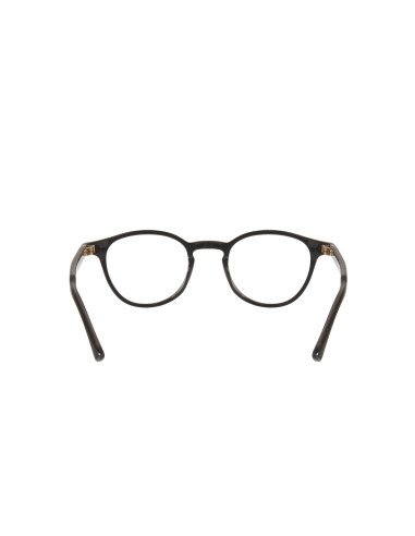 Gucci GG0187O 001 Round Shape Oftalmico Negro Plateado