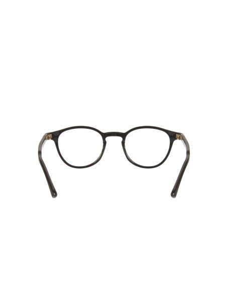 Gucci GG0187O 001 Round Shape Oftalmico Negro Plateado