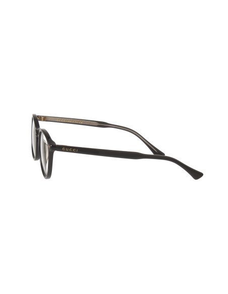 Gucci GG0187O 009 Round Shape Oftalmico Negro Dorado