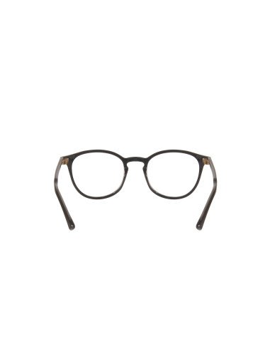 Gucci GG0187O 009 Round Shape Oftalmico Negro Dorado