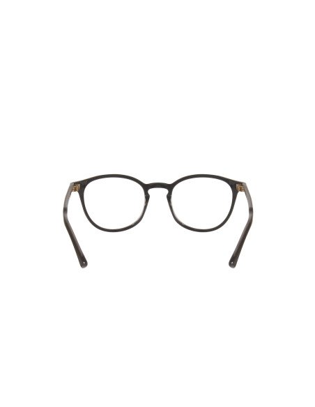 Gucci GG0187O 009 Round Shape Oftalmico Negro Dorado