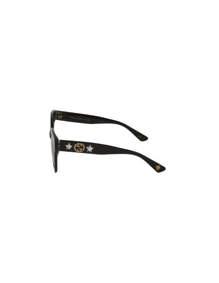 Gucci GG0208S 001 Square Oversized Gris degradado