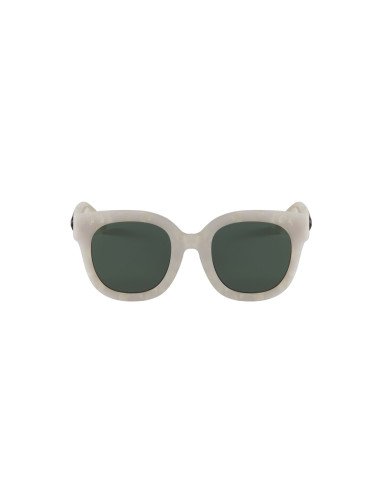 Gucci Gg0208s 005 Square Oversized Carey Blanco Gris | ...