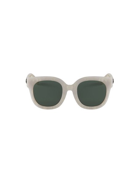 Gucci Gg0208s 005 Square Oversized Carey Blanco Gris | ...