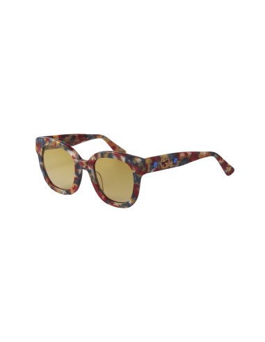 Gucci Gg0208s 006 Square Oversized Ambar Colores