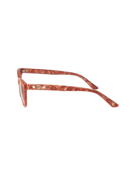 Gucci GG0211OA 004 Round Eye Cat Cafe Dorado