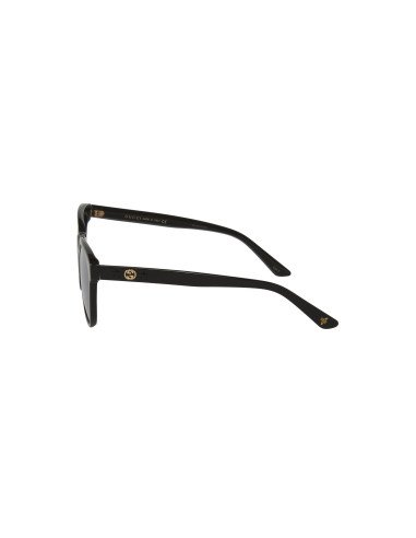 Gucci Gg0232sk 002 Square Shape Negro Plata Espejo
