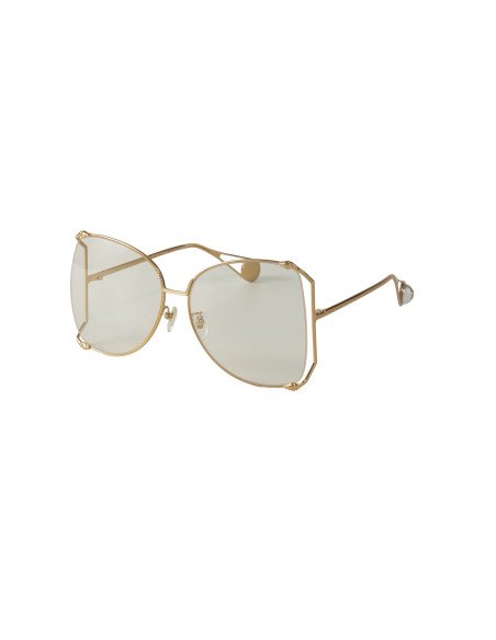 Gucci GG0252S 001 Square Shape Ambar Transparente