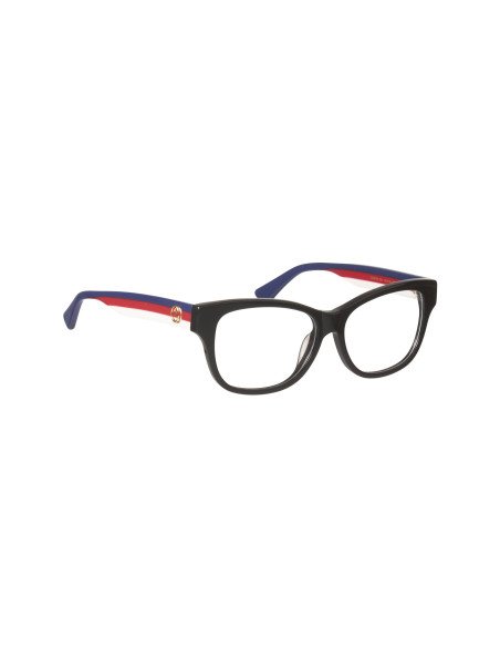 Gucci GG0278O 001 Square Shape Oftalmico Negro Azul