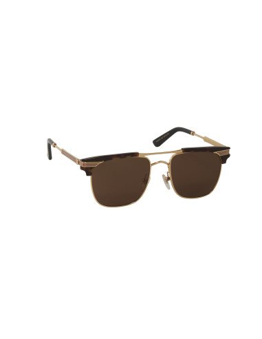 Gucci Gg0287s 003 Clubmaster Cafe Transparente Dorado Original | ...