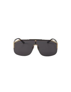 Gucci GG0291S 001 New Aviator Square Gris Negro Original | Sunnies.uno 2
