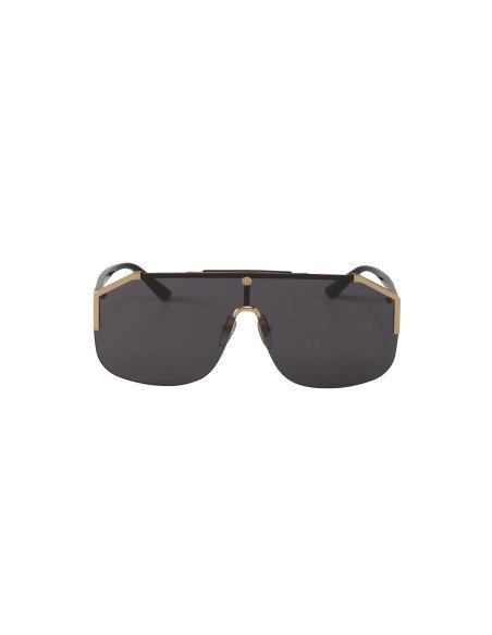 Gucci GG0291S 001 New Aviator Square Gris Negro Original | Sunnies.uno