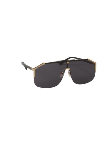Gucci GG0291S 001 New Aviator Square Gris Negro Original | Sunnies.uno