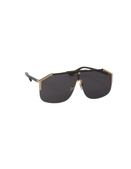 Gucci GG0291S 001 New Aviator Square Gris Negro Original | Sunnies.uno
