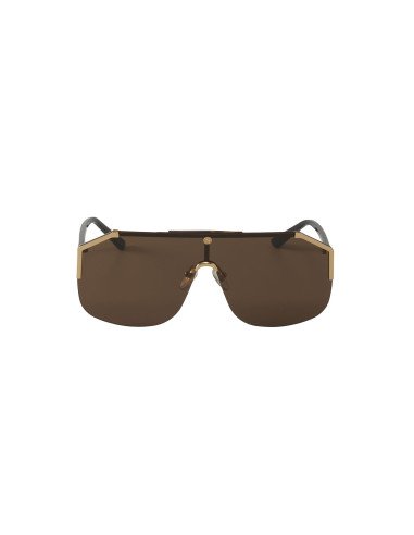 Gucci GG0291S 002 New Aviator Square Cafe Negro Original | Sunnies.uno