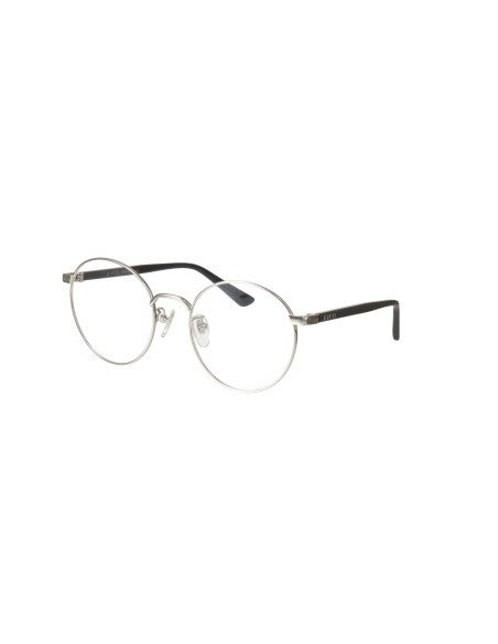 Gucci Gg0297OK 001 Oftalmico Round Plateado Negro Original | Sunnie...
