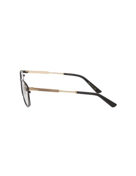 Gucci Gg0301O 001 Oftalmico Clubmaster Negro Dorado | Sunnies.uno