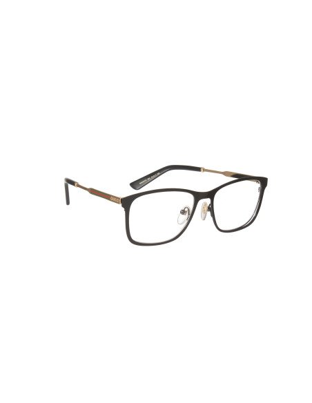 Gucci Gg0301O 001 Oftalmico Clubmaster Negro Dorado | Sunnies.uno