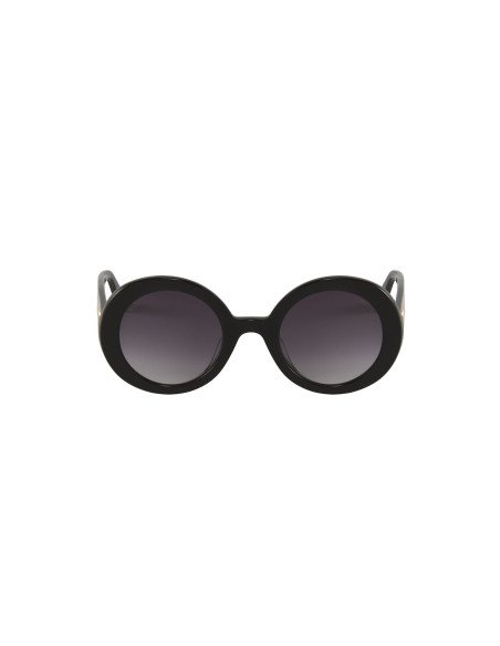 Gucci Gg0319s 001 Oval Round Fashion Negro Degradado Clasico