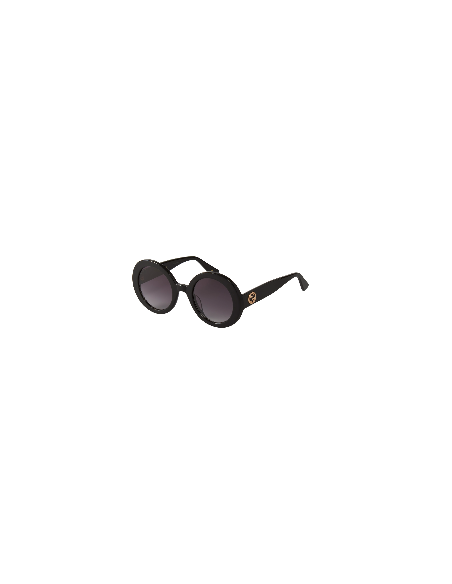 Gucci Gg0319s 001 Oval Round Fashion Negro Degradado Clasico