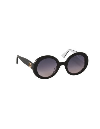Gucci Gg0319s 005 Oval Round Fashion Rojizo Degradado Clasico