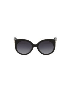 Gucci Gg0325S 001 Round Acetato Negro Gris Dorado 2
