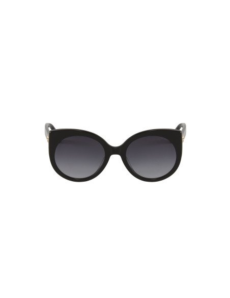 Gucci Gg0325S 001 Round Acetato Negro Gris Dorado