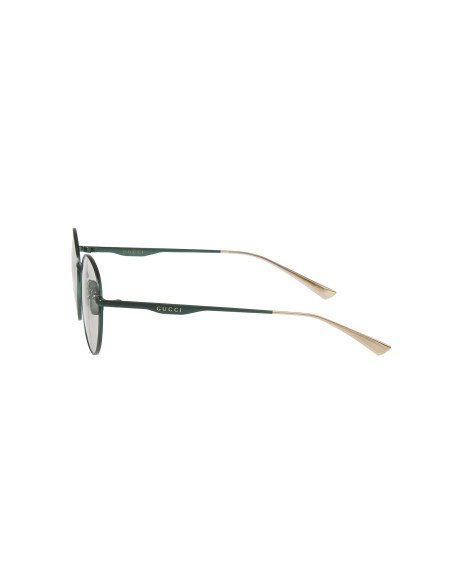 Gucci Gg0337o 003 Oftalmico Round Verde Obscuro Original | Sunnies.uno