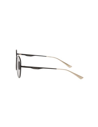 Gucci Gg0337o 009 Oftalmico Round Negro Blanco Original | Sunnies.uno