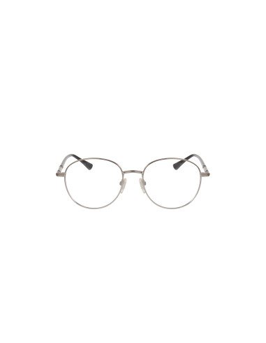 Gucci Gg0392O 001 Oftalmico Round Plateado Negro | Sunnies.uno