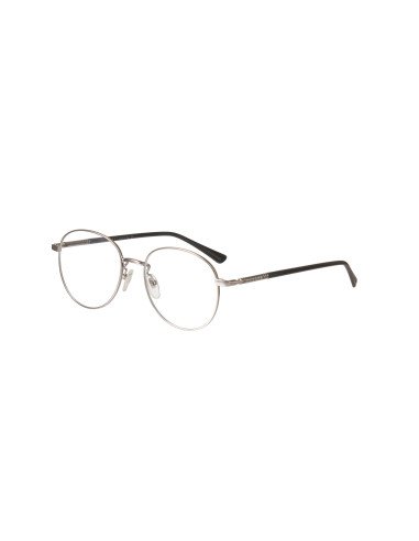 Gucci Gg0392O 001 Oftalmico Round Plateado Negro | Sunnies.uno