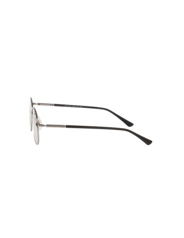 Gucci Gg0392O 001 Oftalmico Round Plateado Negro | Sunnies.uno
