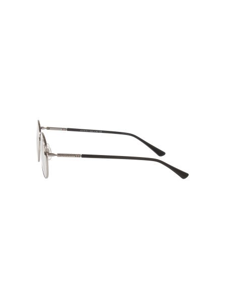 Gucci Gg0392O 001 Oftalmico Round Plateado Negro | Sunnies.uno