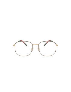 Gucci GG0396O 001 Hexagonal Dorado Azul rojo Original | Sunnies.uno 2