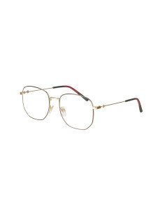 Gucci GG0396O 001 Hexagonal Dorado Azul rojo Original | Sunnies.uno