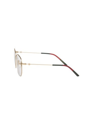 Gucci GG0396O 001 Hexagonal Dorado Azul rojo Original | Sunnies.uno