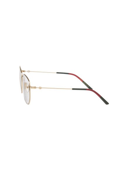 Gucci GG0396O 001 Hexagonal Dorado Azul rojo Original | Sunnies.uno