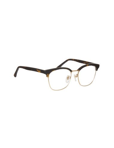 Gucci GG0409OK 002 Oftalmico Square Shape Carey Dorado | Sunnies.uno